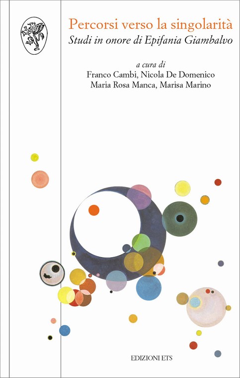 Copertina &middot; Percorsi verso la singolarità