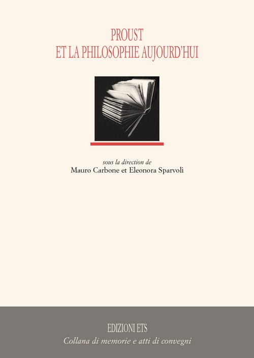 Copertina &middot; Proust et la philosophie aujourd'hui