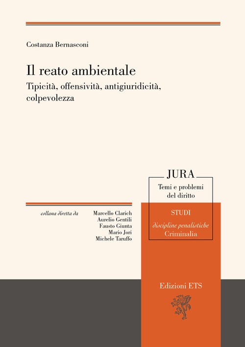 Copertina &middot; Il reato ambientale