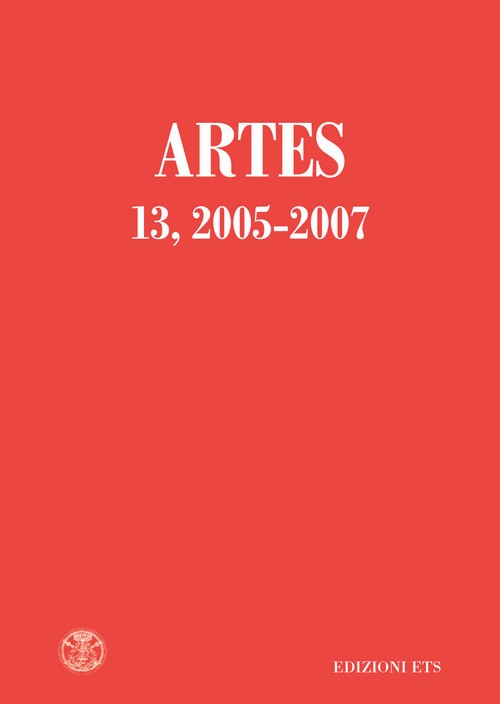 Copertina &middot; ARTES 13-2005-2007