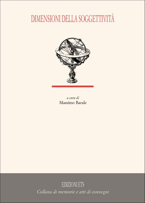 Copertina &middot; Dimensioni della soggettività