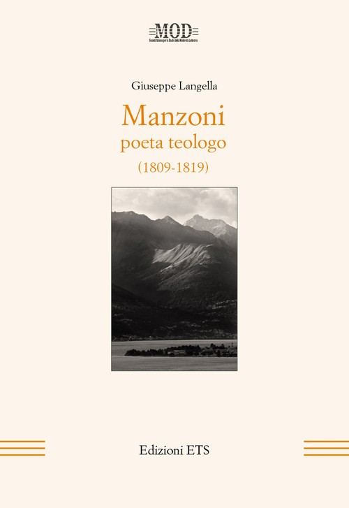 Copertina &middot; Manzoni poeta teologo