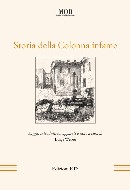 Copertina &middot; Storia della Colonna infame