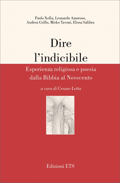 Copertina &middot; Dire l'indicibile