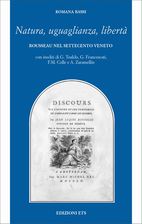Copertina &middot; Natura, uguaglianza, libertà