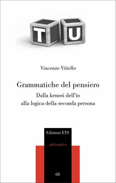 Copertina &middot; Grammatiche del pensiero