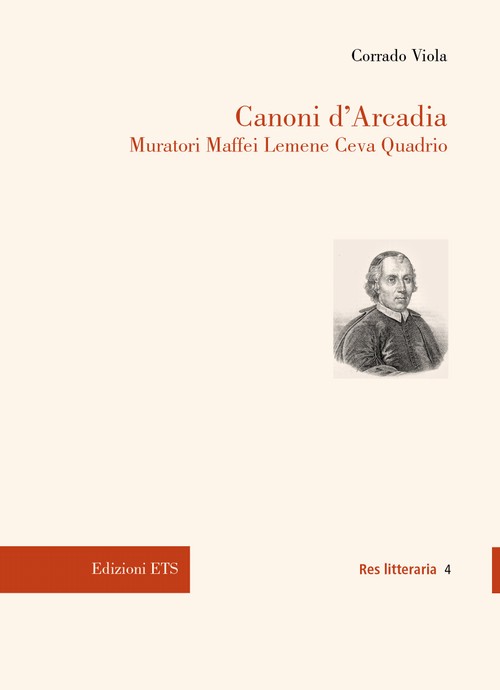 Copertina &middot; Canoni d'Arcadia