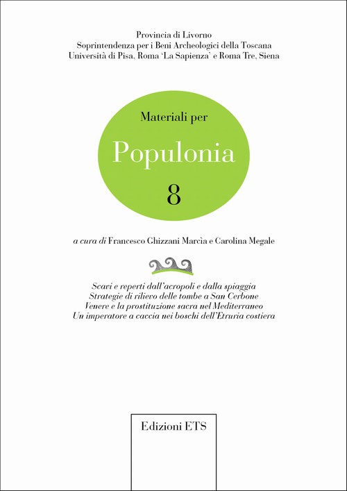Copertina &middot; Materiali per Populonia 8