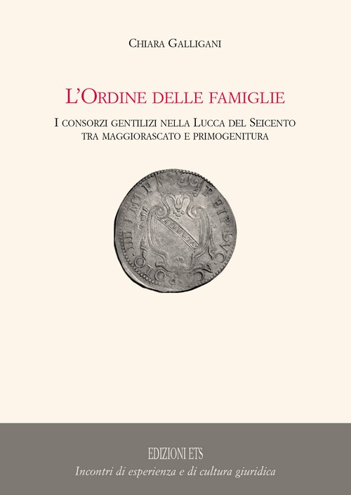 Copertina &middot; L'Ordine delle famiglie