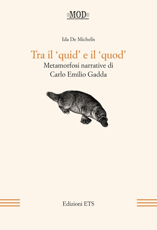 Copertina &middot; Tra il 'quid' e il 'quod'