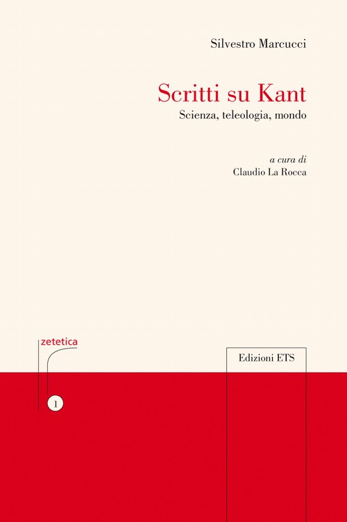Copertina &middot; Scritti su Kant