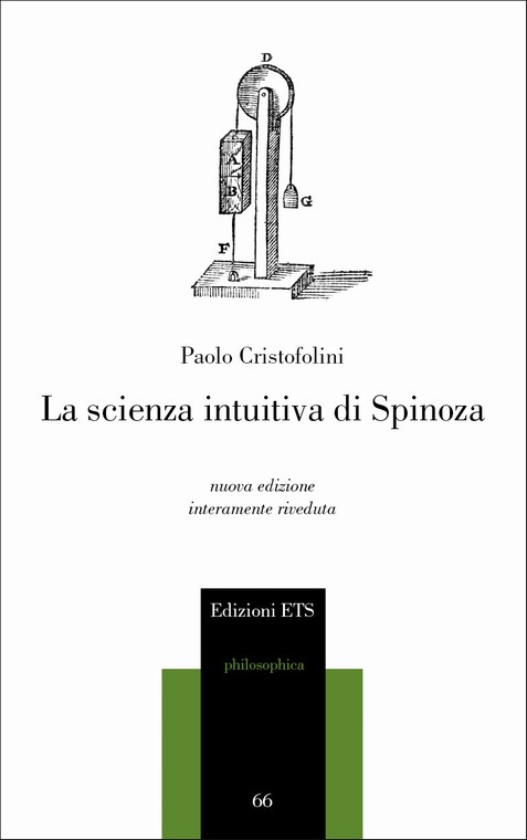 Copertina &middot; La scienza intuitiva di Spinoza