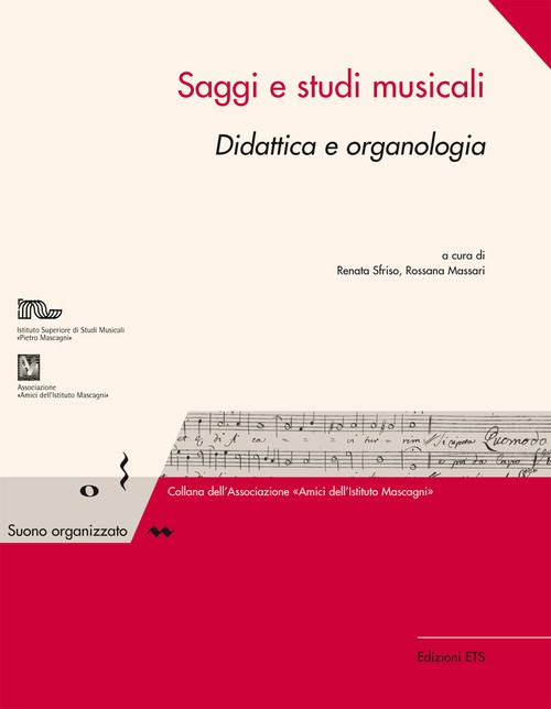 Copertina &middot; Saggi e studi musicali