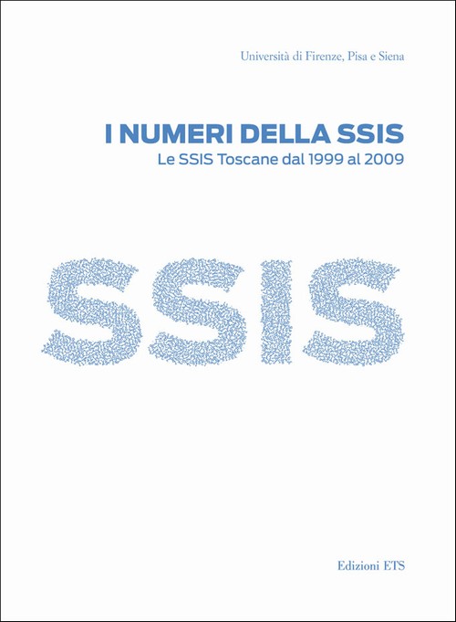 Copertina &middot; I numeri della SSIS