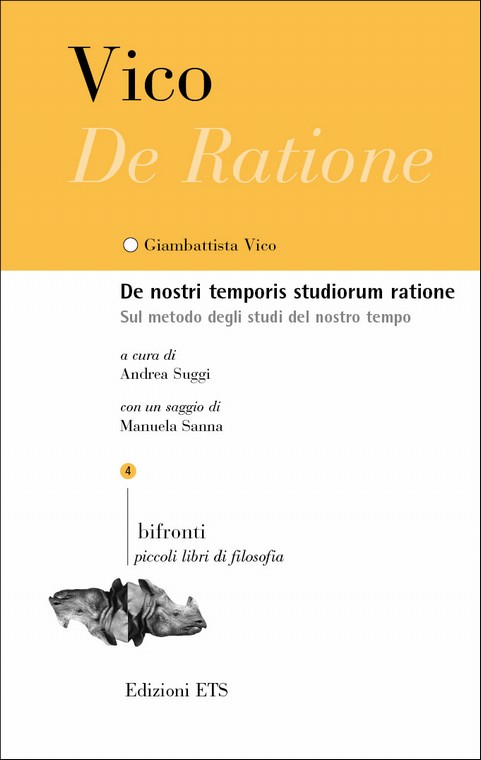 Copertina &middot; De nostri temporis studiorum ratione