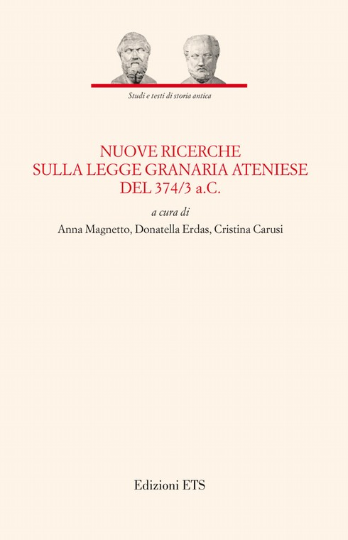 Copertina &middot; Nuove ricerche sulla legge granaria ateniese del 374/3 a.C.