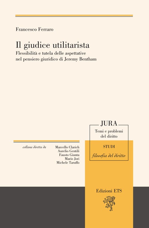 Copertina &middot; Il giudice utilitarista