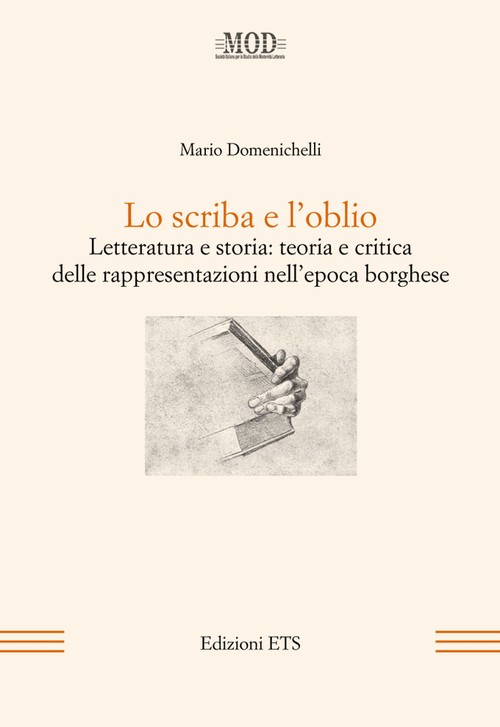 Copertina &middot; Lo scriba e l'oblio