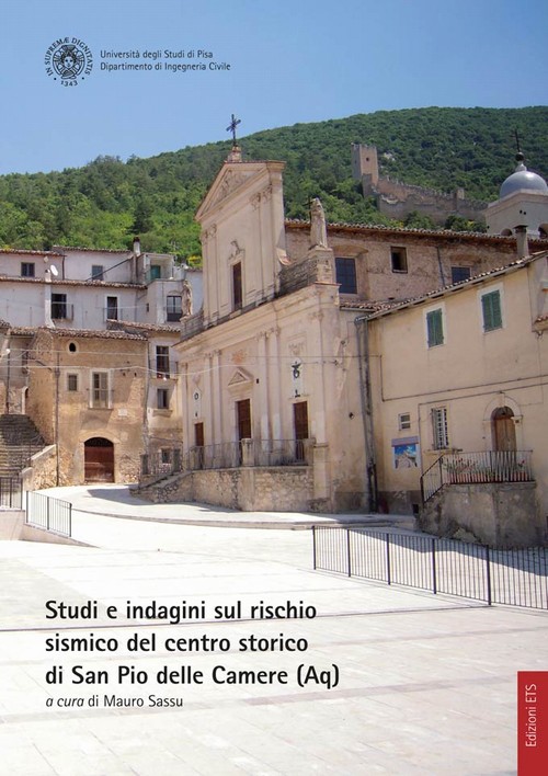 Copertina &middot; Studi e indagini sul rischio sismico del centro storico di San Pio delle Camere (Aq)