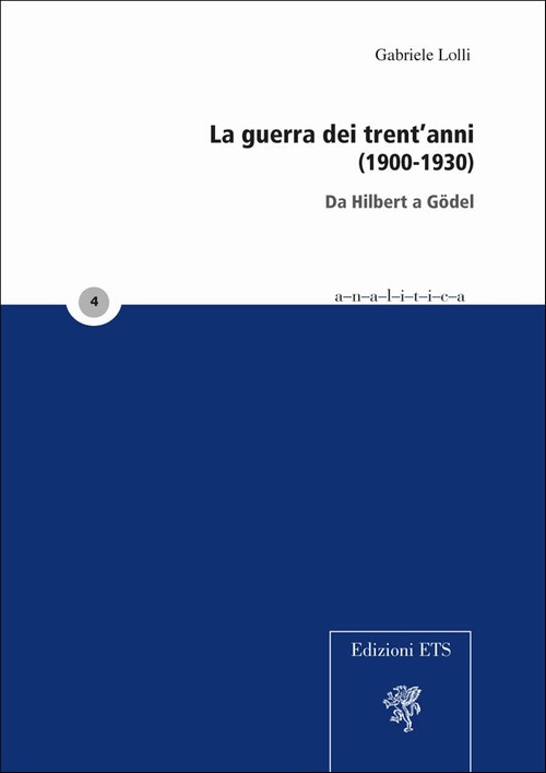 Copertina &middot; La guerra dei Trent'Anni (1900-1930)