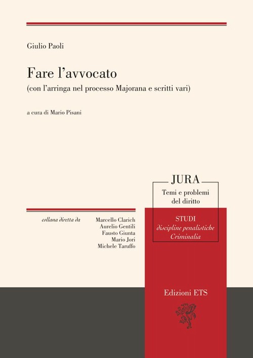 Copertina &middot; Fare l'avvocato