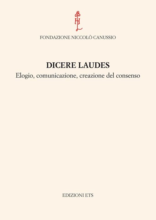 Copertina &middot; Dicere Laudes