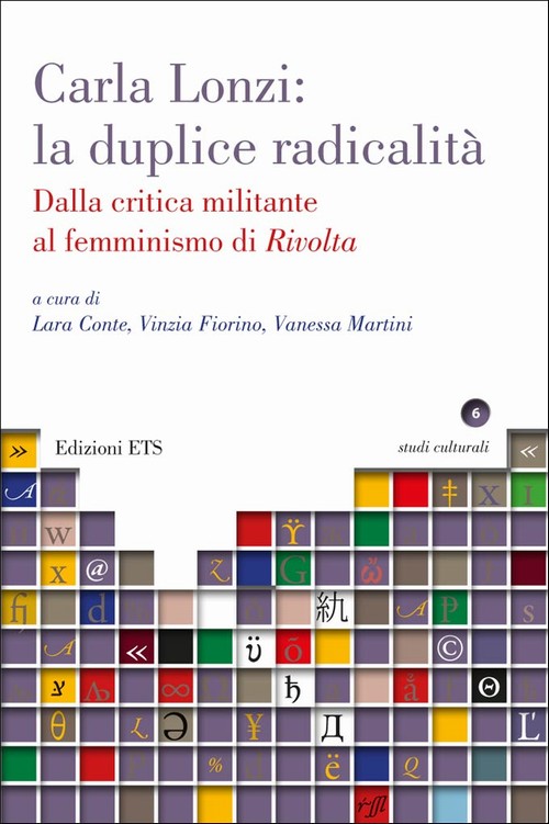 Copertina &middot; Carla Lonzi: la duplice radicalit&agrave;