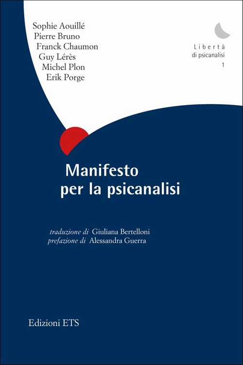 Copertina &middot; Manifesto per la psicanalisi