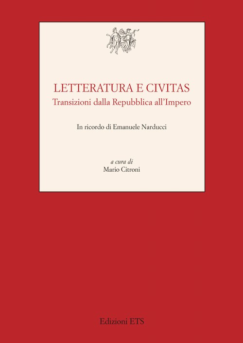 Copertina &middot; Letteratura e civitas