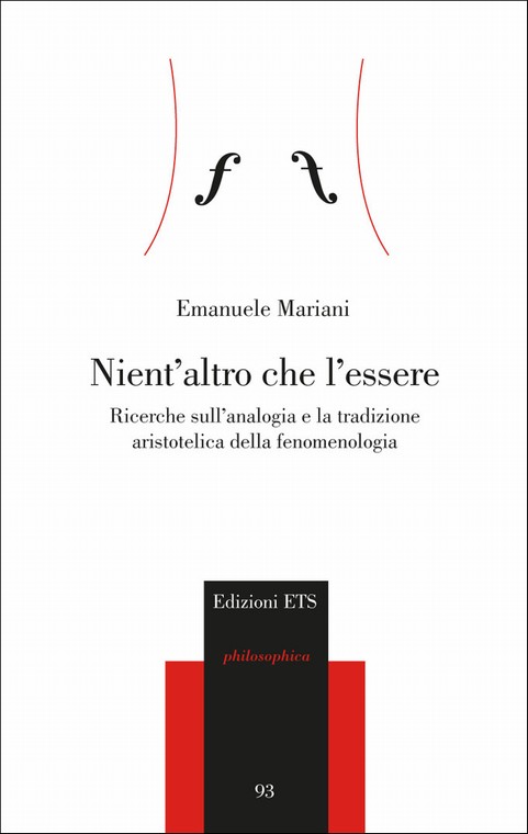 Copertina &middot; Nient'altro che l'essere