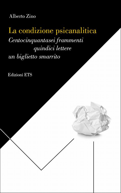 Copertina &middot; La condizione psicanalitica