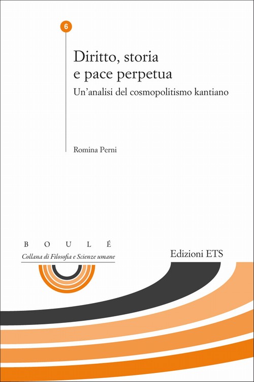 Copertina &middot; Diritto, storia e pace perpetua
