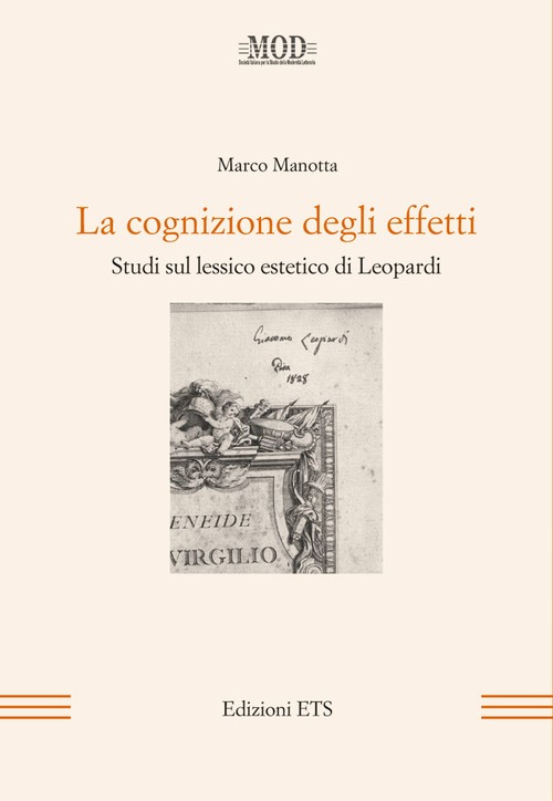 Copertina &middot; La cognizione degli effetti