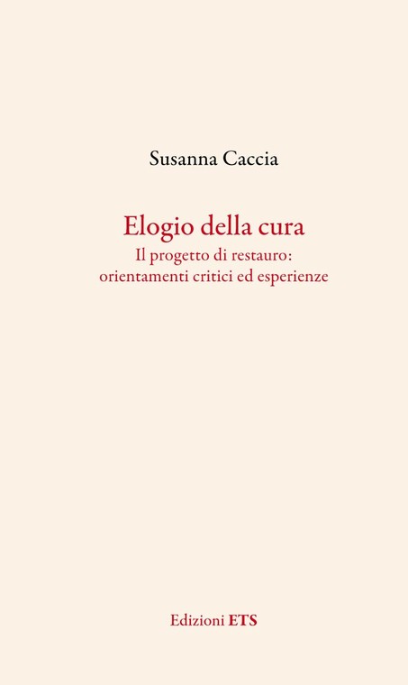 Copertina &middot; Elogio della cura