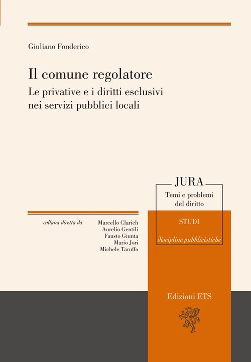 Copertina &middot; Il comune regolatore