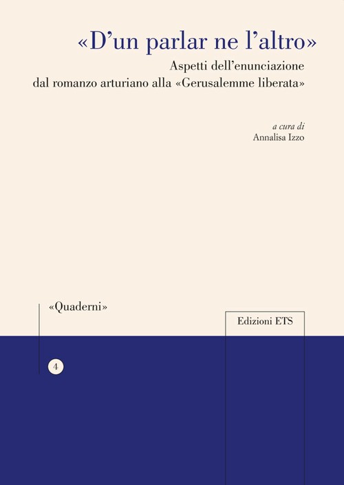 Copertina &middot; «D'un parlar ne l'altro»