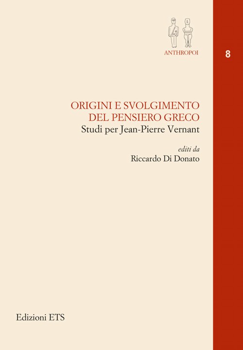 Copertina &middot; Origini e svolgimento del pensiero greco