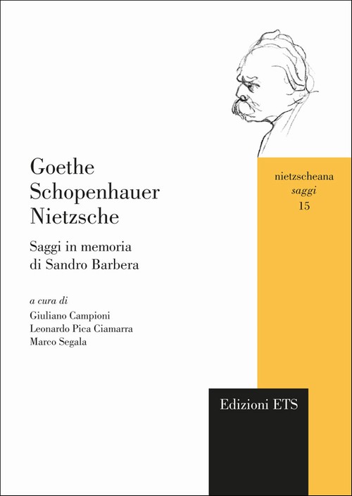 Copertina &middot; Goethe Schopenhauer Nietzsche