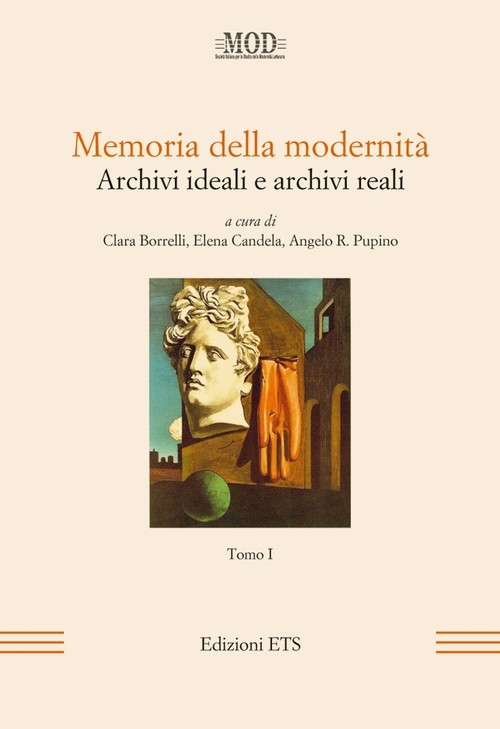 Copertina &middot; Memoria della modernit&agrave;