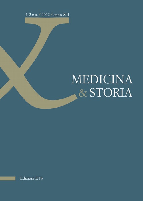 Copertina &middot; Medicina e Storia – 1-2