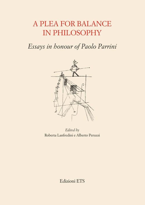 Copertina &middot; A Plea for Balance in Philosophy