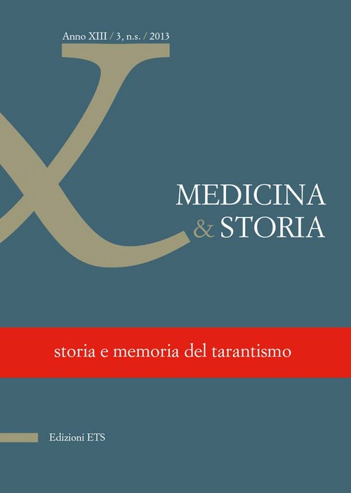 Copertina &middot; Medicina e Storia – 3