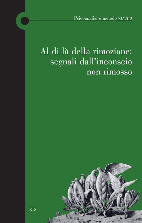 Copertina &middot; Al di l&agrave; della rimozione: segnali dall'inconscio non rimosso