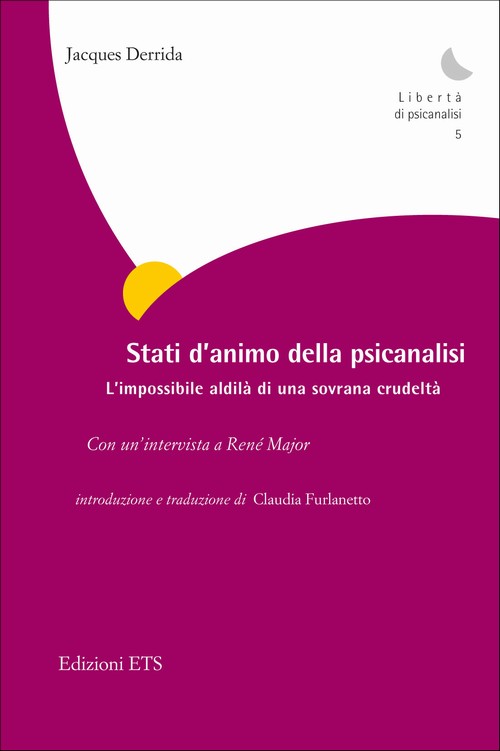 Copertina &middot; Stati d'animo della psicanalisi