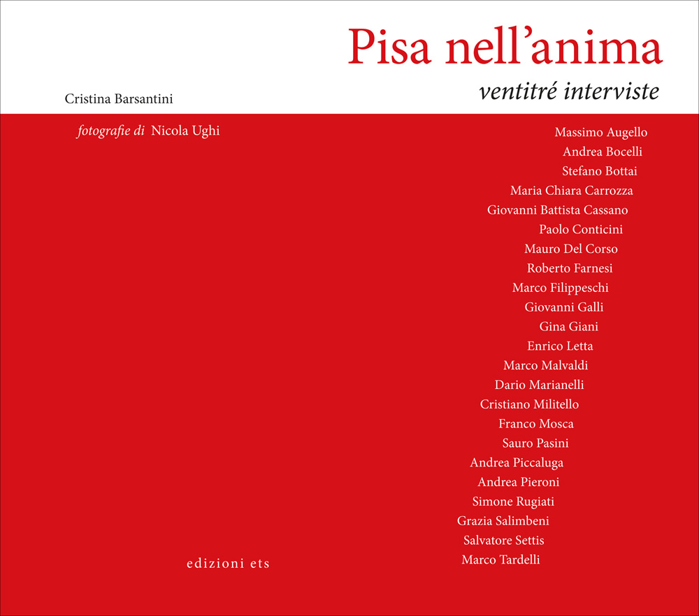 Copertina &middot; Pisa nell'anima