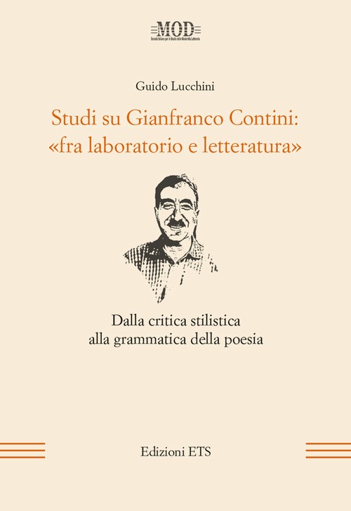 Copertina &middot; Studi su Gianfranco Contini: &laquo;fra laboratorio e letteratura&raquo;