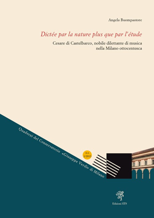 Copertina &middot; <i>Dictée par la nature plus que par l'étude</i>