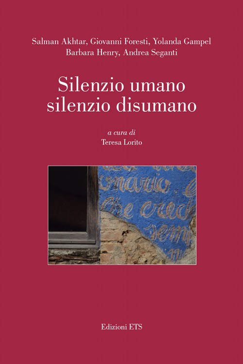 Copertina &middot; Silenzio umano, silenzio disumano