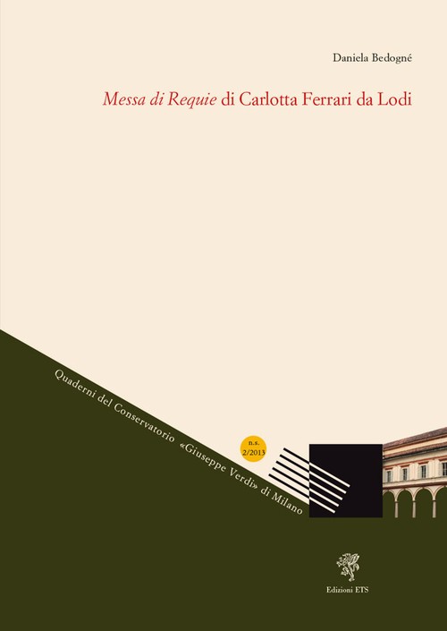 Copertina &middot; <i>Messa di Requie</i>, di Carlotta Ferrari da Lodi