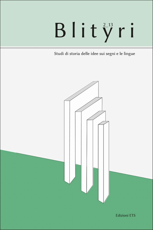 Copertina &middot; Blityri